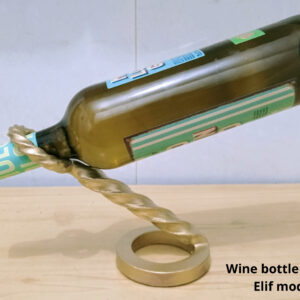 Wine botle holder. Elif model