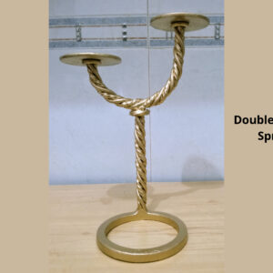 Double candle holder. Modelo Sprint