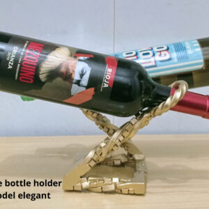 Double wine bottle holder. Strom Model elegant